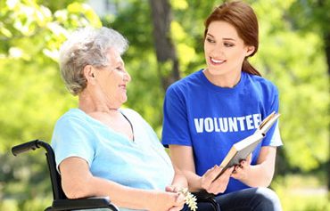 Volunteers that add a special dimension to caring
